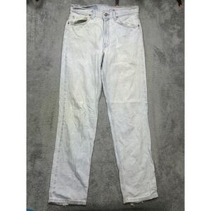 Vintage Levis‎ 550 Jeans Mens 34x34 Relaxed Fit Made USA Holes Stains 90s Denim